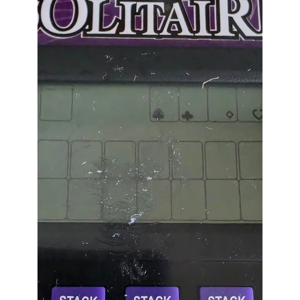 Classic Game Collection 2004 Handheld Electronic Solitaire Game NEW Untested